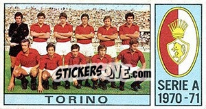 Figurina Squadra - Calciatori 1970-1971 - Panini