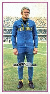 Sticker Angelo Colombo - Calciatori 1970-1971 n. 316 - Panini