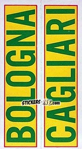 Sticker Bologna / Cagliari - Calciatori 1970-1971 n. 323 - Panini