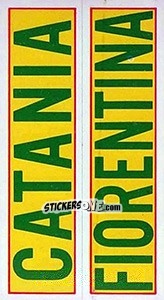 Sticker Catania / Fiorentina - Calciatori 1970-1971 n. 324 - Panini