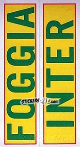 Sticker Foggia / Inter - Calciatori 1970-1971 n. 325 - Panini
