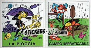 Sticker La Pioggia / Campo Impraticabile