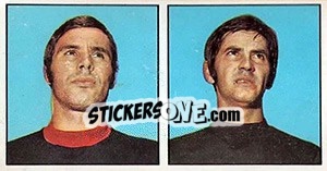 Sticker Nardin / Candussi - Calciatori 1970-1971 - Panini