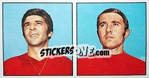 Sticker Vezzoso / Vergani - Calciatori 1970-1971 - Panini