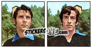Sticker Anzolin / Rigamonti - Calciatori 1970-1971 - Panini