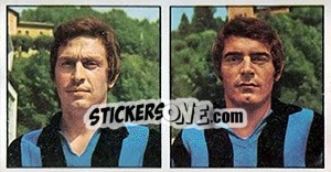 Sticker Leonardi / Bosdaves - Calciatori 1970-1971 - Panini