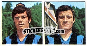 Sticker Vallongo / Pirola - Calciatori 1970-1971 n. 380 - Panini