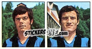 Sticker Vallongo / Pirola - Calciatori 1970-1971 - Panini