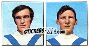 Sticker Rogora / Cagni - Calciatori 1970-1971 n. 388 - Panini