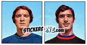Sticker Zanier / Porrino - Calciatori 1970-1971 - Panini