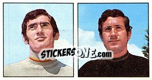 Sticker Pozzani / Romeo - Calciatori 1970-1971 n. 399 - Panini