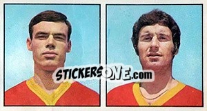 Sticker Busatta / Franzon - Calciatori 1970-1971 - Panini