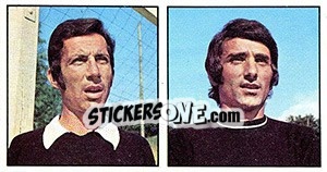 Sticker Annibale / Giacinti - Calciatori 1970-1971 n. 405 - Panini