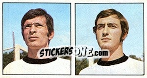 Sticker Ceccarelli / Ammoniaci - Calciatori 1970-1971 n. 406 - Panini