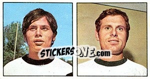 Sticker Righi / Zanetti - Calciatori 1970-1971 - Panini