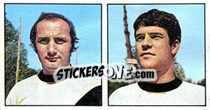 Sticker Ferrario / Bonafè - Calciatori 1970-1971 - Panini