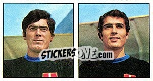 Cromo Zamparo / Bianchi - Calciatori 1970-1971 - Panini