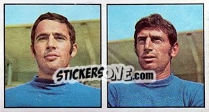 Sticker Paleari / Trinchero - Calciatori 1970-1971 - Panini