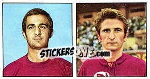 Sticker Martini / Zani - Calciatori 1970-1971 - Panini