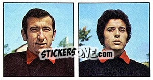 Sticker Da Pozzo / Recchi - Calciatori 1970-1971 - Panini