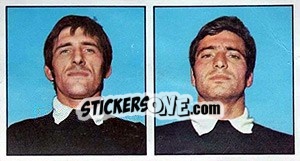 Sticker Violo / Formisano - Calciatori 1970-1971 n. 429 - Panini