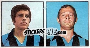 Figurina Sanseverino / Cosma - Calciatori 1970-1971 - Panini