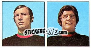 Sticker Migliorini / Geromel - Calciatori 1970-1971 - Panini