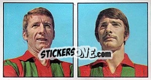 Sticker Castelletti / Fontana - Calciatori 1970-1971 n. 485 - Panini