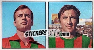 Sticker Marchetti / Barison - Calciatori 1970-1971 n. 487 - Panini