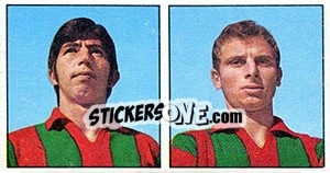 Sticker Zeli / Russo - Calciatori 1970-1971 n. 488 - Panini