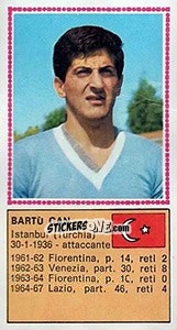 Cromo Bartù Can - Calciatori 1970-1971 - Panini