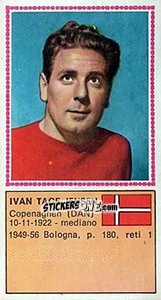Cromo Ivan Tage Jensen - Calciatori 1970-1971 - Panini