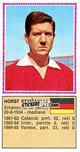 Sticker Horst Szymaniak - Calciatori 1970-1971 n. 570 - Panini