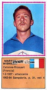 Cromo Maryan Wisnieski - Calciatori 1970-1971 - Panini