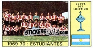 Sticker Estudiantes - Calciatori 1970-1971 - Panini