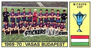 Sticker Vasas Budapest