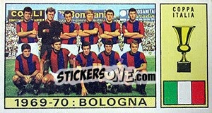 Sticker Bologna - Calciatori 1970-1971 - Panini