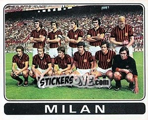 Sticker Squadra - Calciatori 1972-1973 n. 9 - Panini