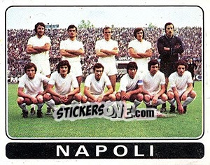Cromo Squadra - Calciatori 1972-1973 n. 10 - Panini