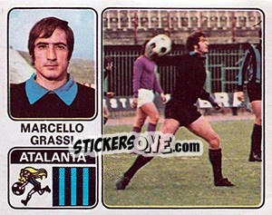 Cromo Marcello Grassi - Calciatori 1972-1973 - Panini