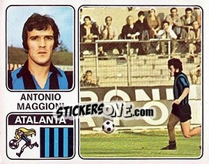 Figurina Antonio Maggioni - Calciatori 1972-1973 - Panini