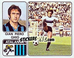 Figurina Gian Piero Ghio - Calciatori 1972-1973 - Panini