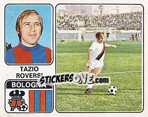 Sticker Tazio Roversi - Calciatori 1972-1973 - Panini