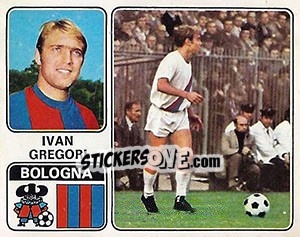 Sticker Ivan Gregori - Calciatori 1972-1973 - Panini