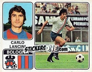 Figurina Carlo Lancini - Calciatori 1972-1973 - Panini