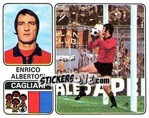 Figurina Enrico Albertosi - Calciatori 1972-1973 - Panini