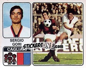 Sticker Sergio Gori - Calciatori 1972-1973 - Panini