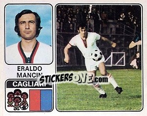 Cromo Eraldo Mancin - Calciatori 1972-1973 - Panini