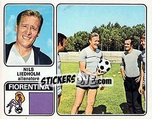Sticker Nils Liedholm - Calciatori 1972-1973 - Panini