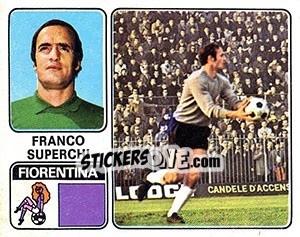 Sticker Franco Superchi - Calciatori 1972-1973 - Panini